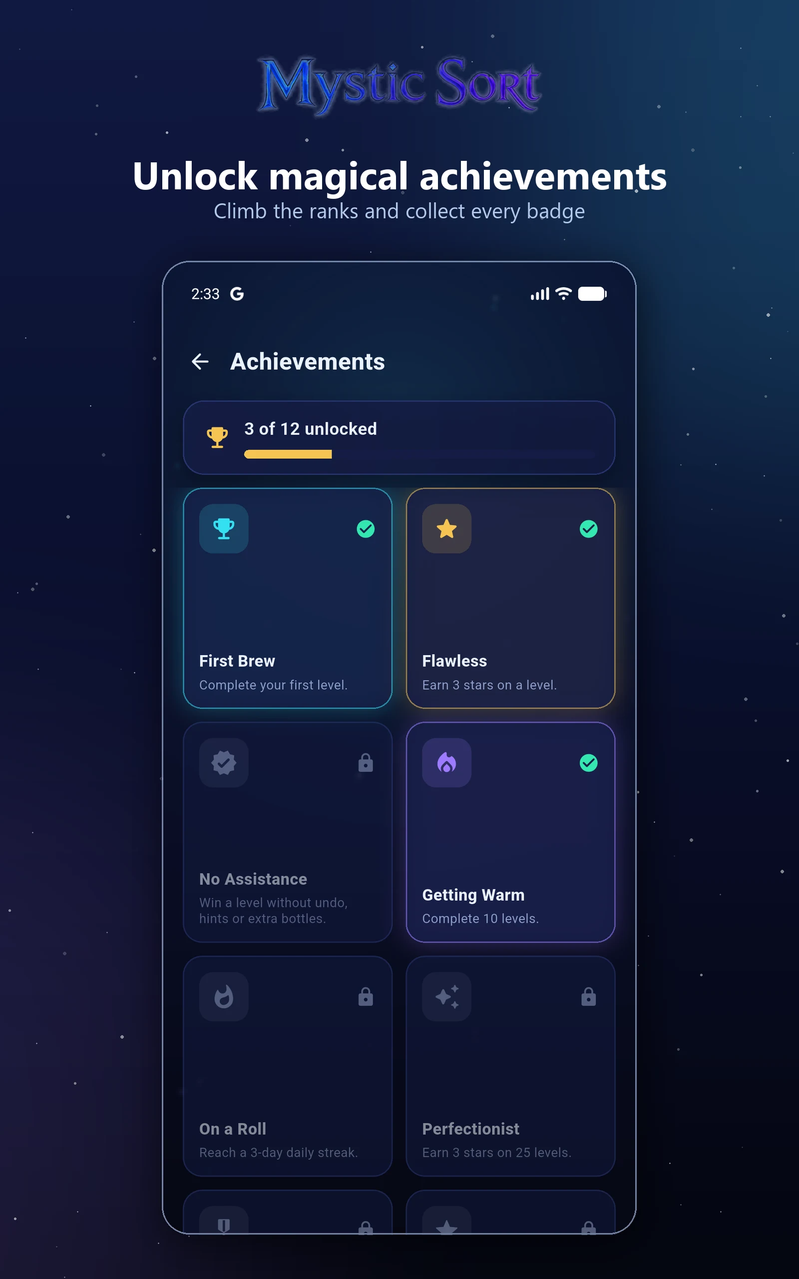 Mystic Sort: Water Sort Puzzle screenshot